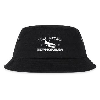 full-metall-euphonium - Kinder Bucket Hat - Schwarz - Vorne