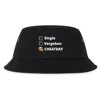 Cheatday - Kinder Bucket Hat - Schwarz - Vorne