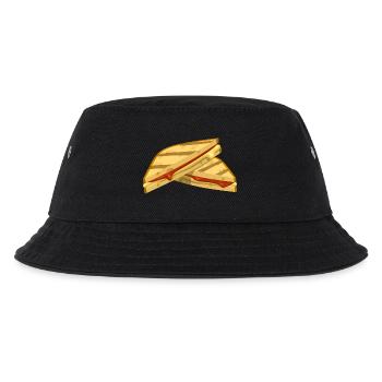 sandwich toast toaster breakfast breakfast23 - Kids’ Bucket Hat - black - Front