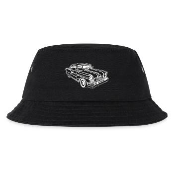 Chevy Cadilac / Muscle Car 02_weiß - Kinder Bucket Hat - Schwarz - Vorne