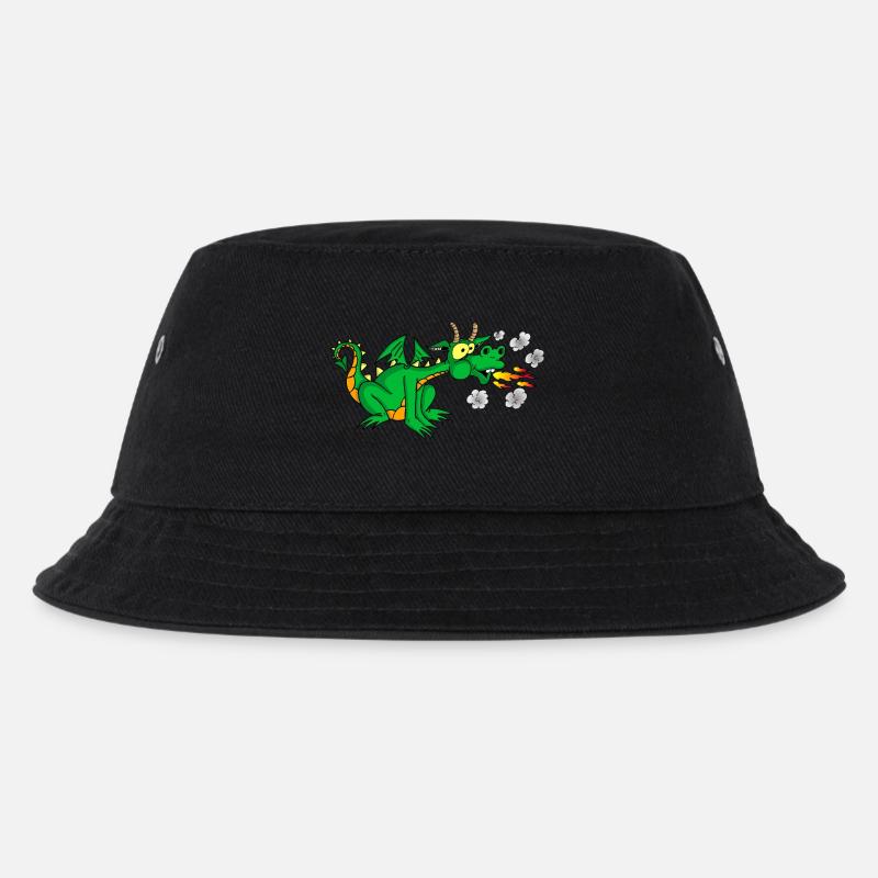 Dragon vert - Bob Enfant - noir