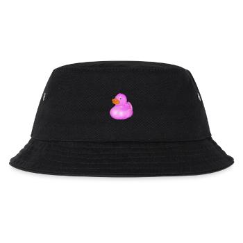 Pink Rubber Duck – Funny Party Shirt - Kids’ Bucket Hat - black - Front