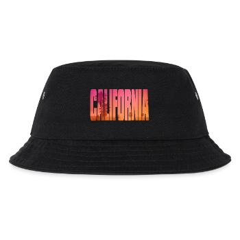 California - Kids’ Bucket Hat - black - Front