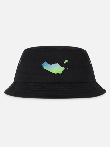 Madeira - Kinder Bucket Hat - Schwarz