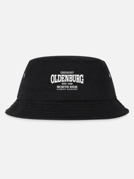 Oldenburg (white) - Kinder Bucket Hat - Schwarz