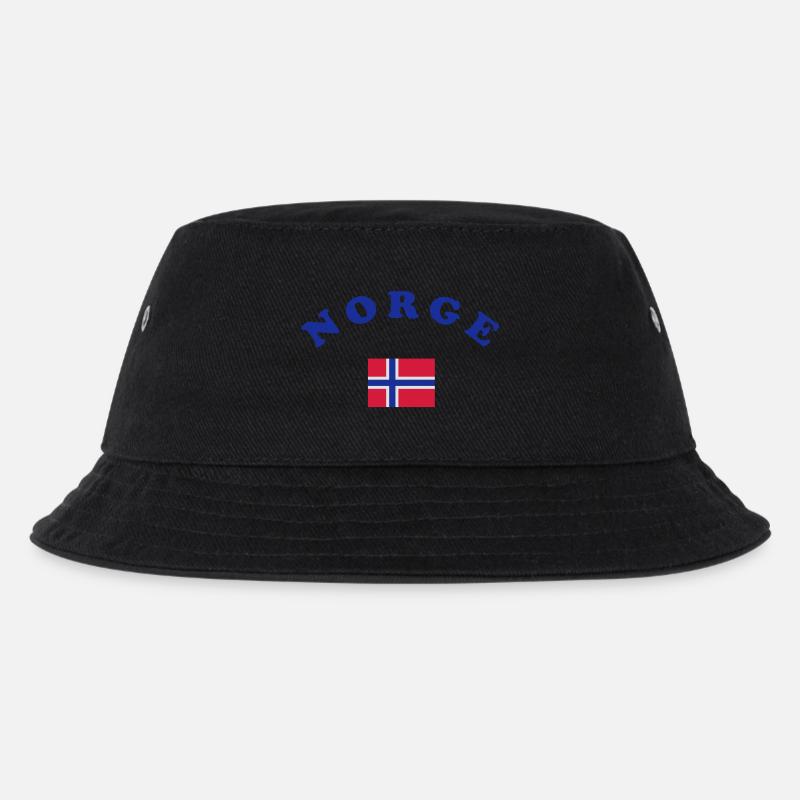 Drapeau norvégien - Bob Enfant - noir