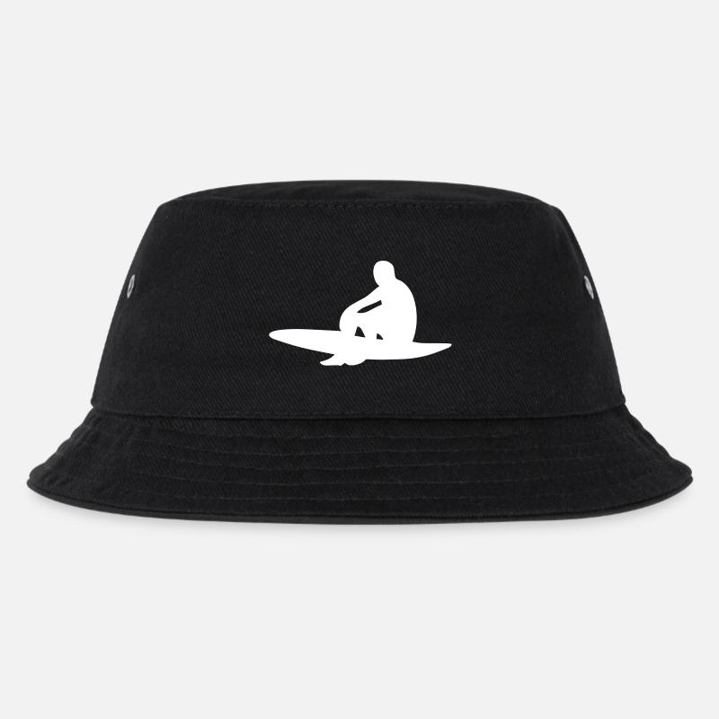 Surfeur avec planche de surf - Bob Enfant - noir