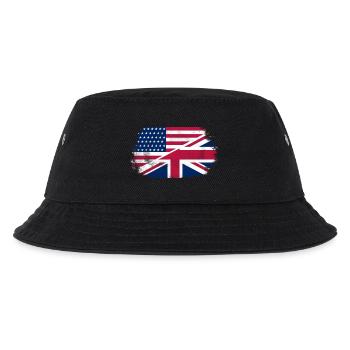 USA - Union Jack Flag - Kids’ Bucket Hat - black - Front