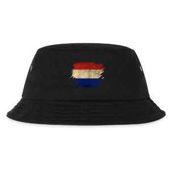 Conception du drapeau néerlandais Grunge - Bob Enfant - noir - Devant