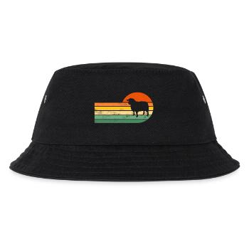 Schaf Schafe - Kinder Bucket Hat - Schwarz - Vorne