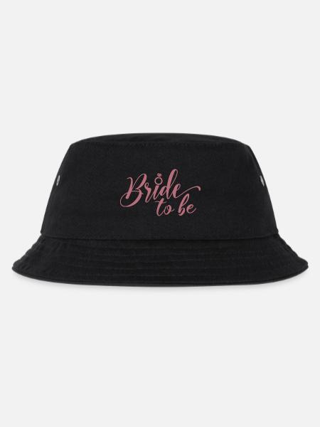 Bachelorette Party Braut Geschenk für Frauen sein - Kinder Bucket Hat - Schwarz