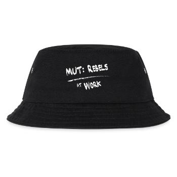MUT Rebels - Kinder Bucket Hat - Schwarz - Vorne