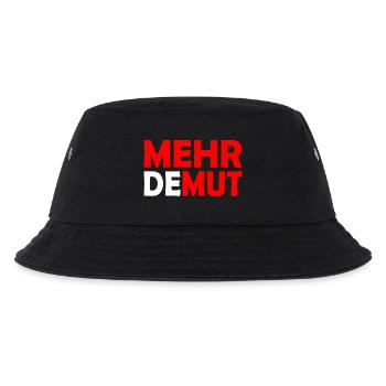 Demut - Kinder Bucket Hat - Schwarz - Vorne