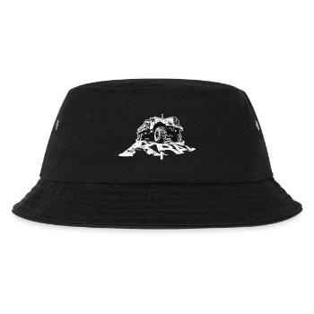 KRAZ Schriftzug - Kinder Bucket Hat - Schwarz - Vorne