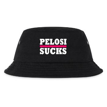 Nancy pelosi sucks - Kinder Bucket Hat - Schwarz - Vorne