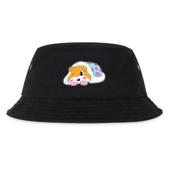 Hamster Schlafen Decke - Kinder Bucket Hat - Schwarz - Vorne