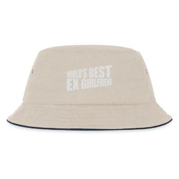 worlds best ex girlfriend - Kinder Bucket Hat - Natur/Navy - Vorne
