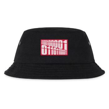 Binary Code Program Language - Kids’ Bucket Hat - black - Front
