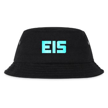 Eis Sommer Winterurlaub Schnee Après-Ski Piste - Kinder Bucket Hat - Schwarz - Vorne