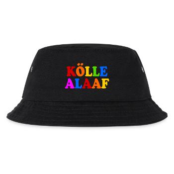 Kölle alaaf - Kinder Bucket Hat - Schwarz - Vorne