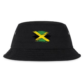 Drapeau de la Jamaïque utilisé - Bob Enfant - noir - Devant