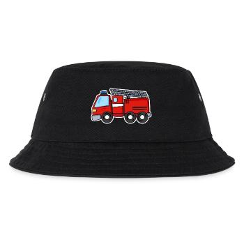 Camion de pompiers - Bob Enfant - noir - Devant