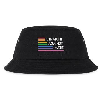 LGBT Pride Month - Direkt gegen Hass - Kinder Bucket Hat - Schwarz - Vorne