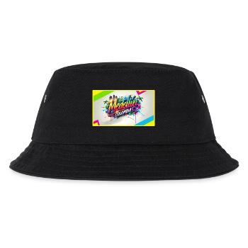 Medellin Kolumbien Graffiti Design - Kinder Bucket Hat - Schwarz - Vorne
