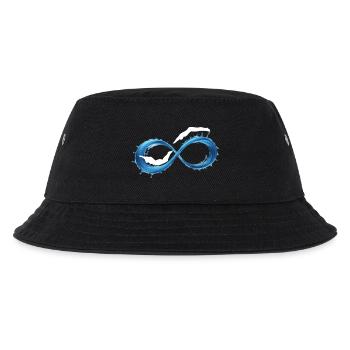 Infinity Wave Swimming - Kids’ Bucket Hat - black - Front