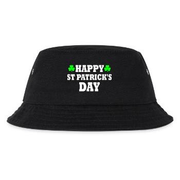 happy st patrick's day - Kids’ Bucket Hat - black - Front