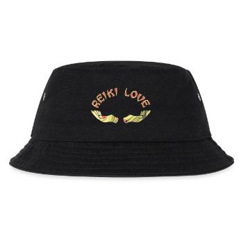 reiki hände e 114 - Kinder Bucket Hat - Schwarz - Vorne