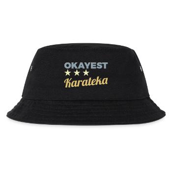 Okayest Karateka - Kinder Bucket Hat - Schwarz - Vorne