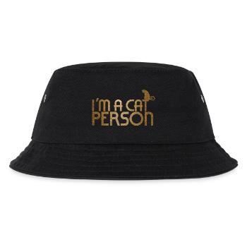 I'm a cat person - Kids’ Bucket Hat - black - Front
