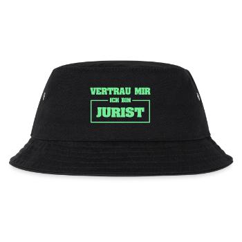 Geschenk für Jurist - Kinder Bucket Hat - Schwarz - Vorne