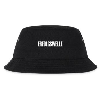 Erfolgswelle Erfolg für Gründer Unternehmer - Kinder Bucket Hat - Schwarz - Vorne