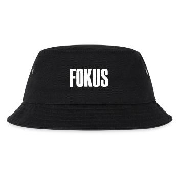 Fokus Spruch für Gründer Unternehmer Startup - Kinder Bucket Hat - Schwarz - Vorne
