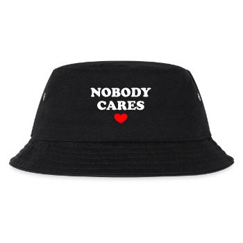 Nobody Cares - Kids’ Bucket Hat - black - Front