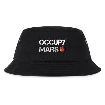 Occupy Mars (Space-X) - Kids’ Bucket Hat - black - Front