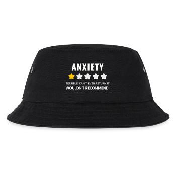 Expressive Anxiety Awareness Design - Kids’ Bucket Hat - black - Front