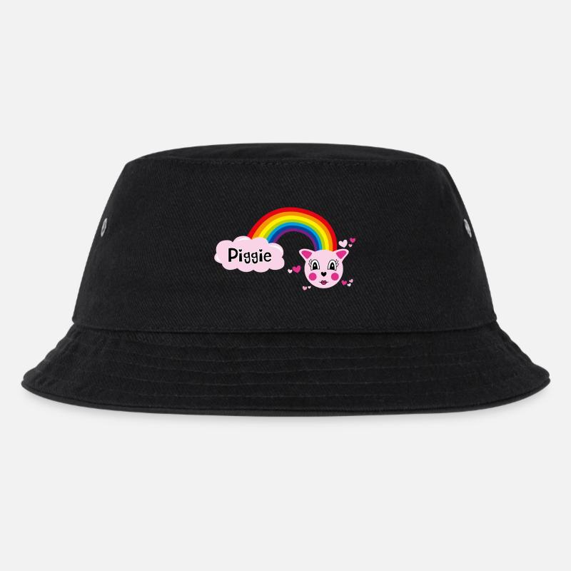 Piggie mimi von Helfspawn - Kinder Bucket Hat - Schwarz