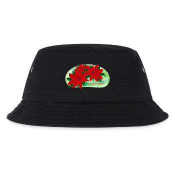 Christstern - Kinder Bucket Hat - Schwarz - Vorne