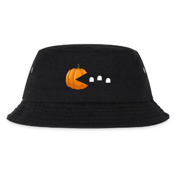 citrouille manger des fantômes drôle Halloween - Bob Enfant - noir - Devant