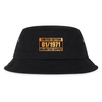 55th Anniversary Limited Edition - ꝏ Supply 01/1971 - Kids’ Bucket Hat - black - Front
