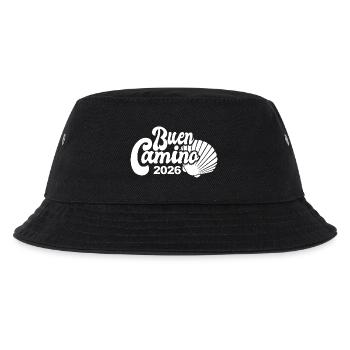 Buen Camino 2026 | Way of St. James, Pilgrims, Santiago - Kids’ Bucket Hat - black - Front