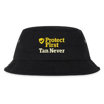 Spf Kultur Identität Hautpflege Humor - Kinder Bucket Hat - Schwarz - Vorne