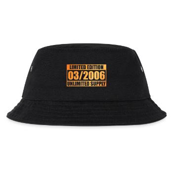 20th Anniversary Limited Edition - ꝏ Supply 03/2006 - Kids’ Bucket Hat - black - Front