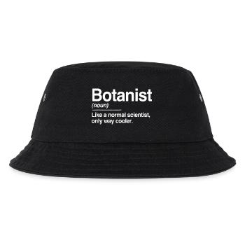 Botaniker-Definition - Kinder Bucket Hat - Schwarz - Vorne