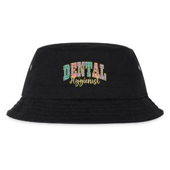 Dental Hygienist Color Palette Dental Hygienist - Kids’ Bucket Hat - black - Front