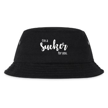Sucker for You Script - Kids’ Bucket Hat - black - Front