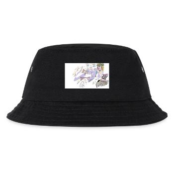 Daydreaming about Birds - Kids’ Bucket Hat - black - Front
